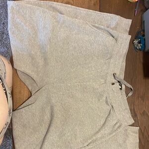 Gray Casual Shorts